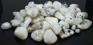 1 Lb Rainbow Moonstone Tumbled Stones