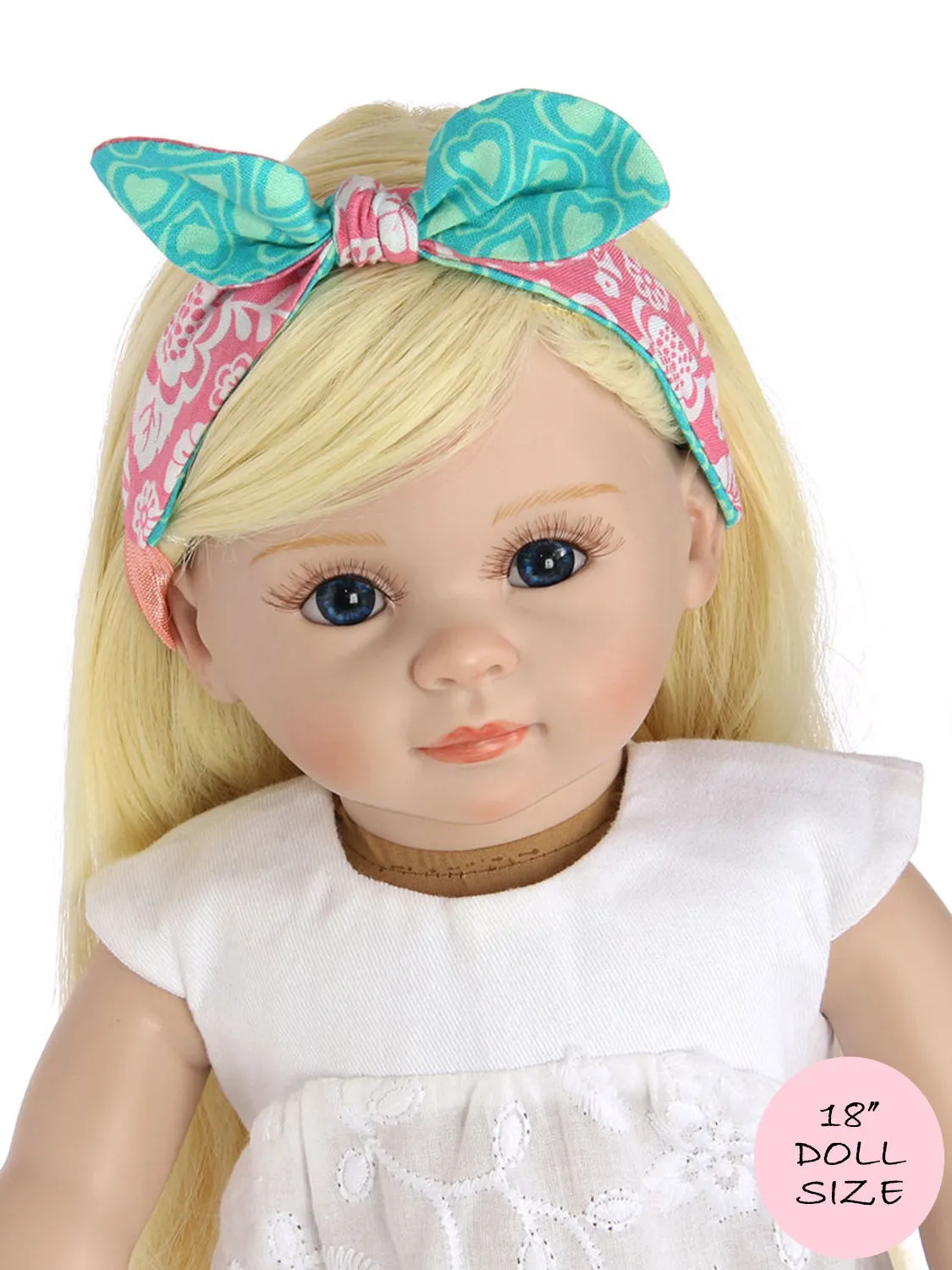 18" doll clothes patterns - HEADBANDS (D1316)