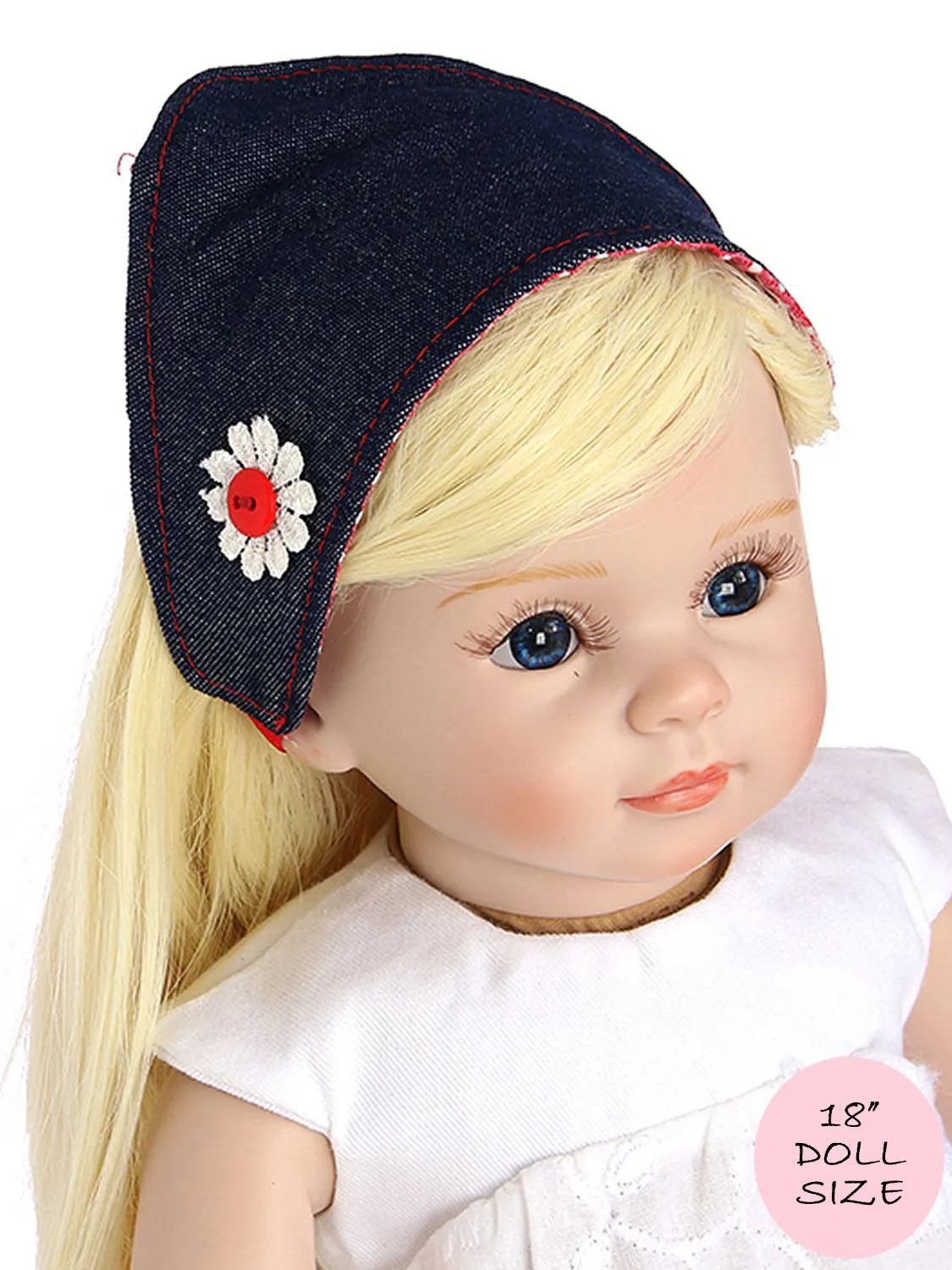 18" doll clothes patterns - HEADBANDS (D1316)