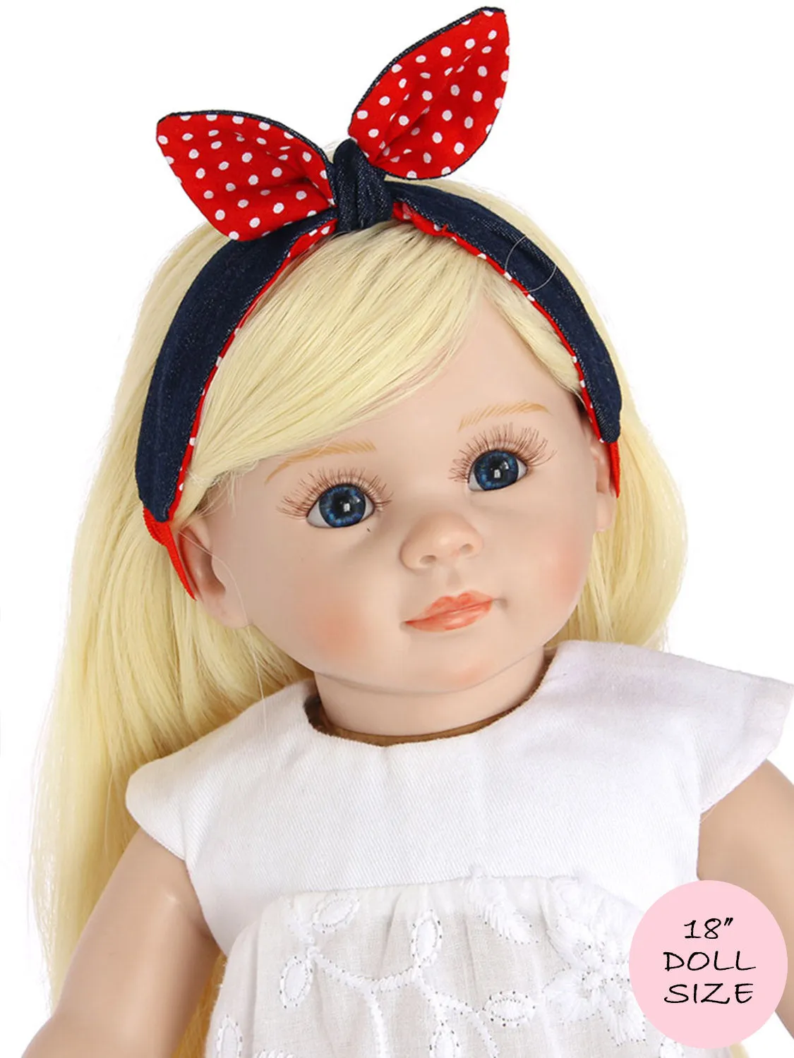 18" doll clothes patterns - HEADBANDS (D1316)