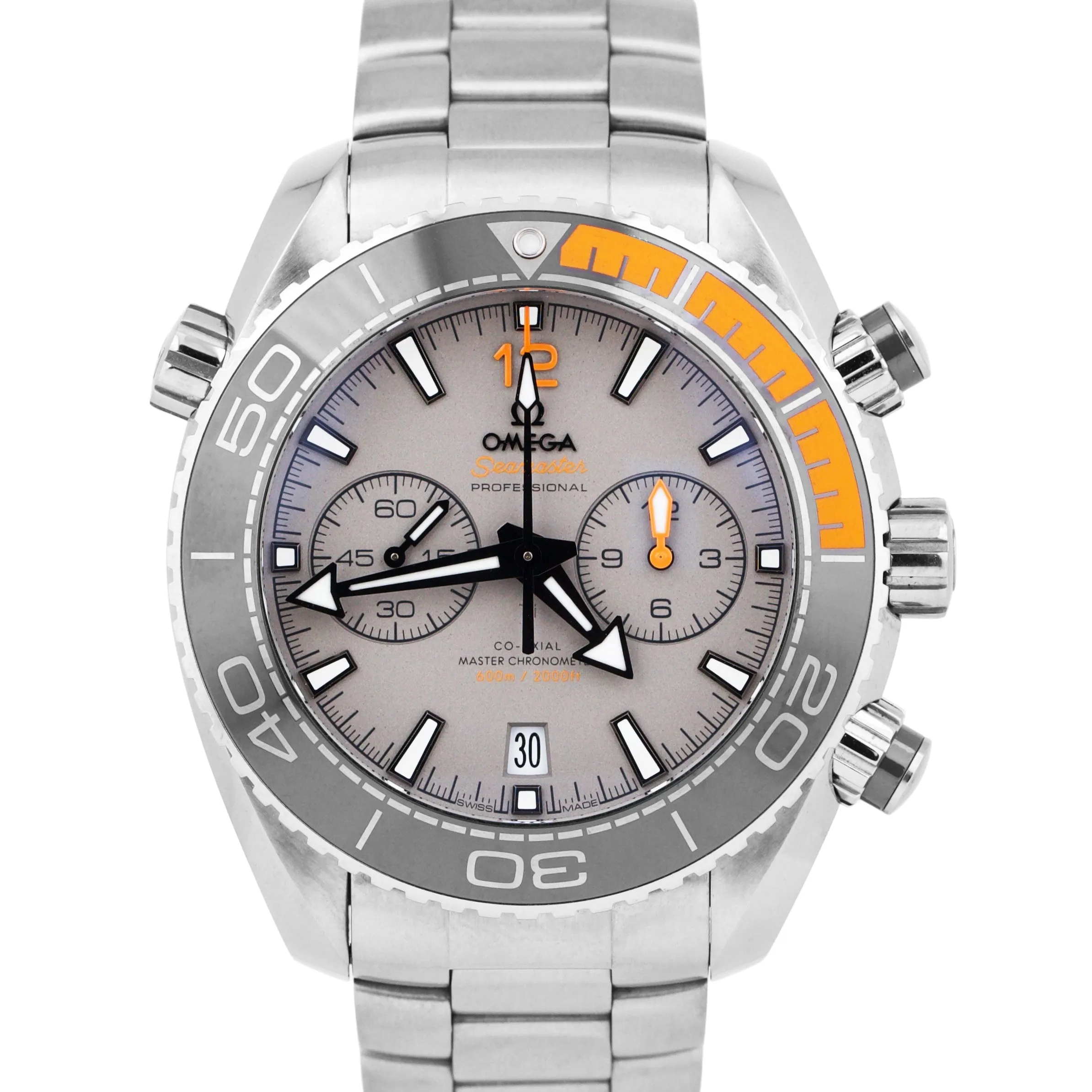 2019 Omega Seamaster Planet Ocean 45.5mm TITANIUM 215.90.46.51.99.001 600M B P