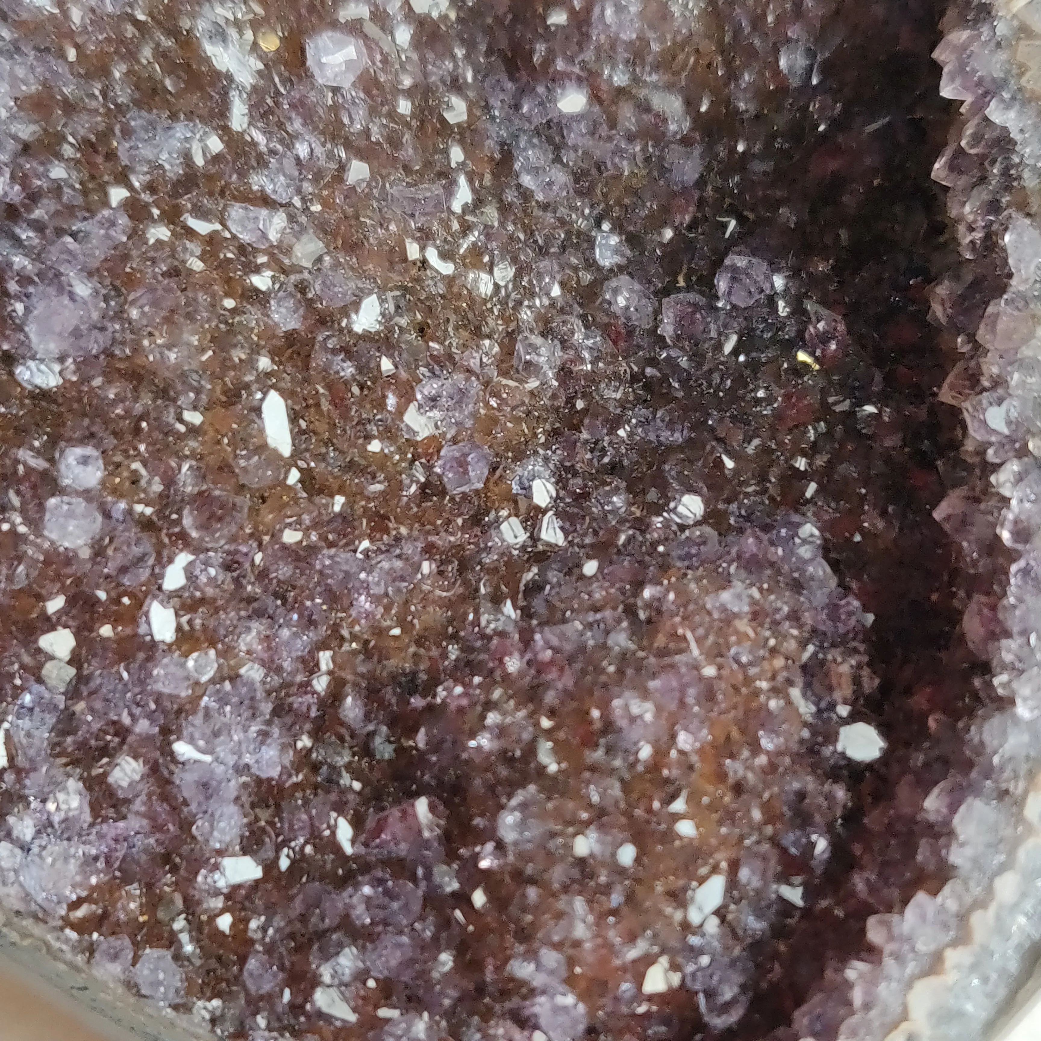 Amethyst Geode Heart (#G5)