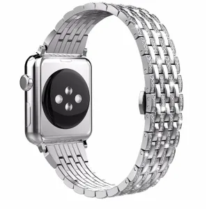 Apple Watchband Women Pave Sparkle Bling Bracelet Watchband Series 7 6