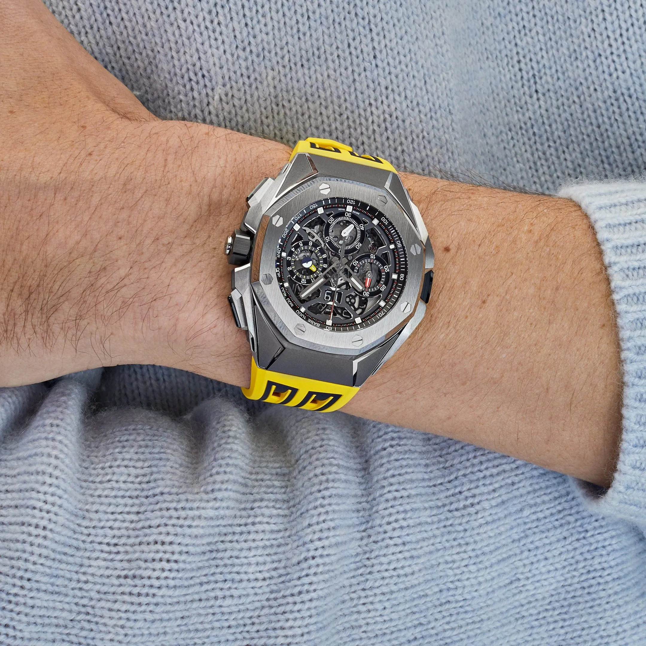 Audemars Piguet Royal Oak Concept 26650TI.OO.D013CA.01 Split Second Chronograph GMT Large Date Titanium (2023)