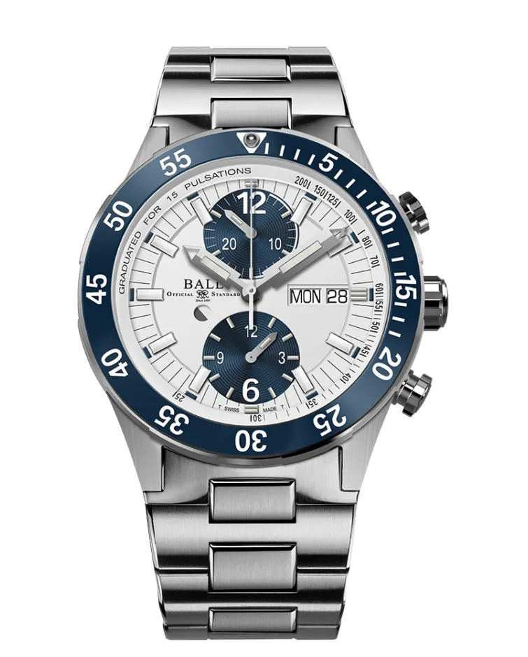 Ball Roadmaster Rescue Chronograph (41mm) DC3030C-S1-WH