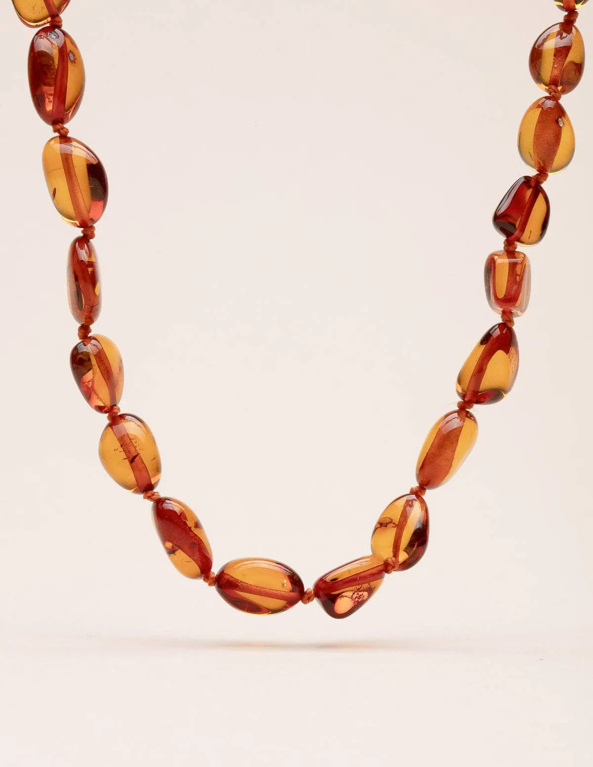 Baltic Amber Beaded Necklace