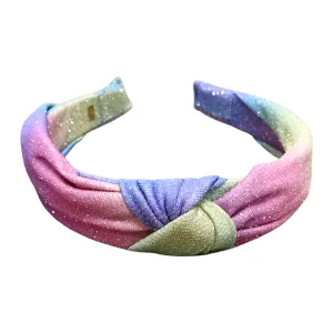 Bari Lynn Metallic Ombre Twist Knot Headband