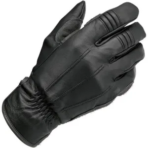 Biltwell Work Gloves - Black Leather