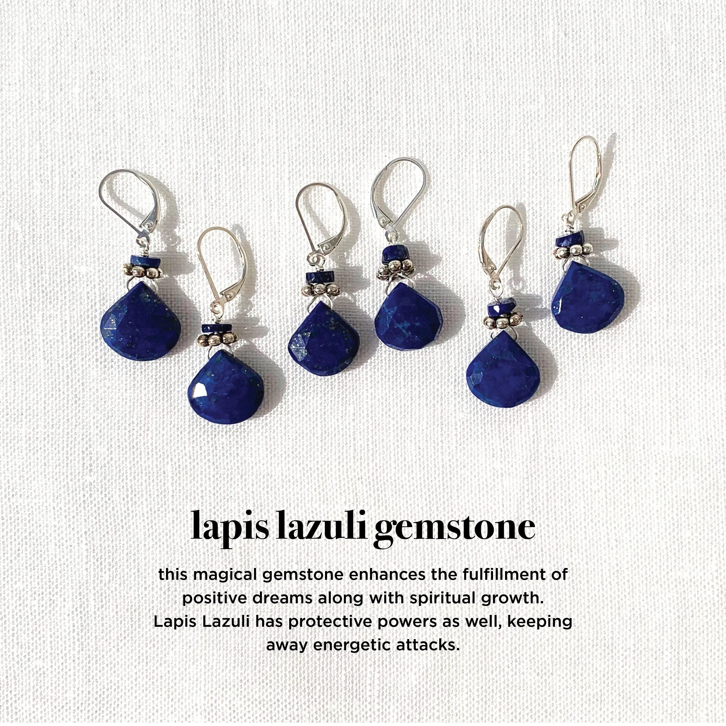 Blue Earrings Lapis Lazuli