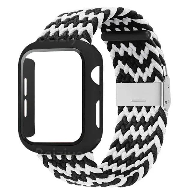 Braided Solo Loop   Case Series 6 5 4 Elastic Bracelet Watchband