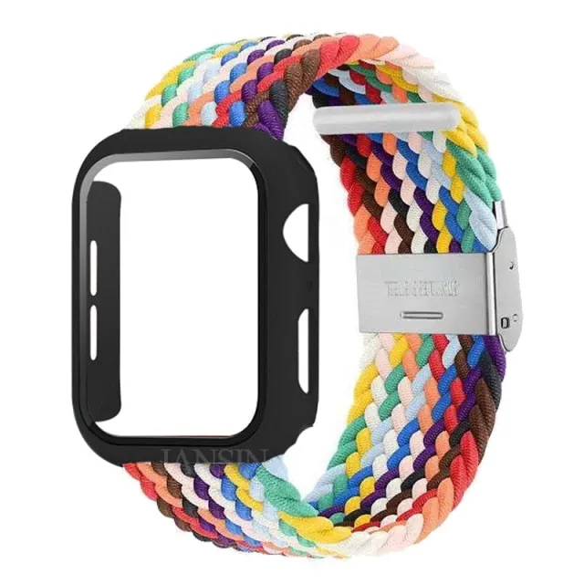 Braided Solo Loop   Case Series 6 5 4 Elastic Bracelet Watchband