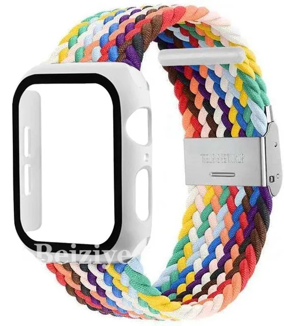 Braided Solo Loop   Case Series 6 5 4 Elastic Bracelet Watchband