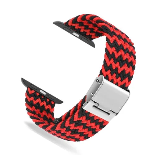 Braided Solo Loop Strap Series 7 6 5 4 Adjustable Elastics Bracelet