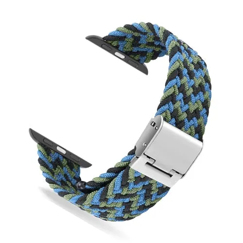 Braided Solo Loop Strap Series 7 6 5 4 Adjustable Elastics Bracelet