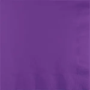 Bulk Amethyst Purple Dinner Napkins 3 Ply (250 per Case)