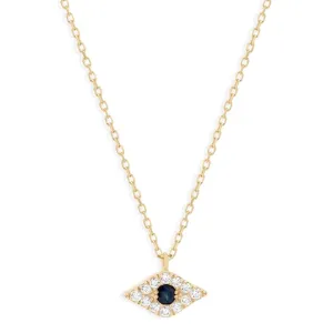 By Charlotte 14k Gold Evil Eye Necklace