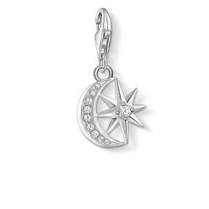 Charm Pendant Star & Moon