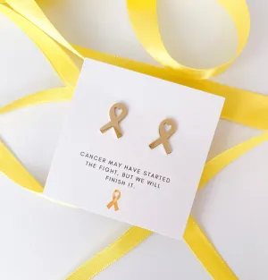 Childhood Cancer Gold Ribbons