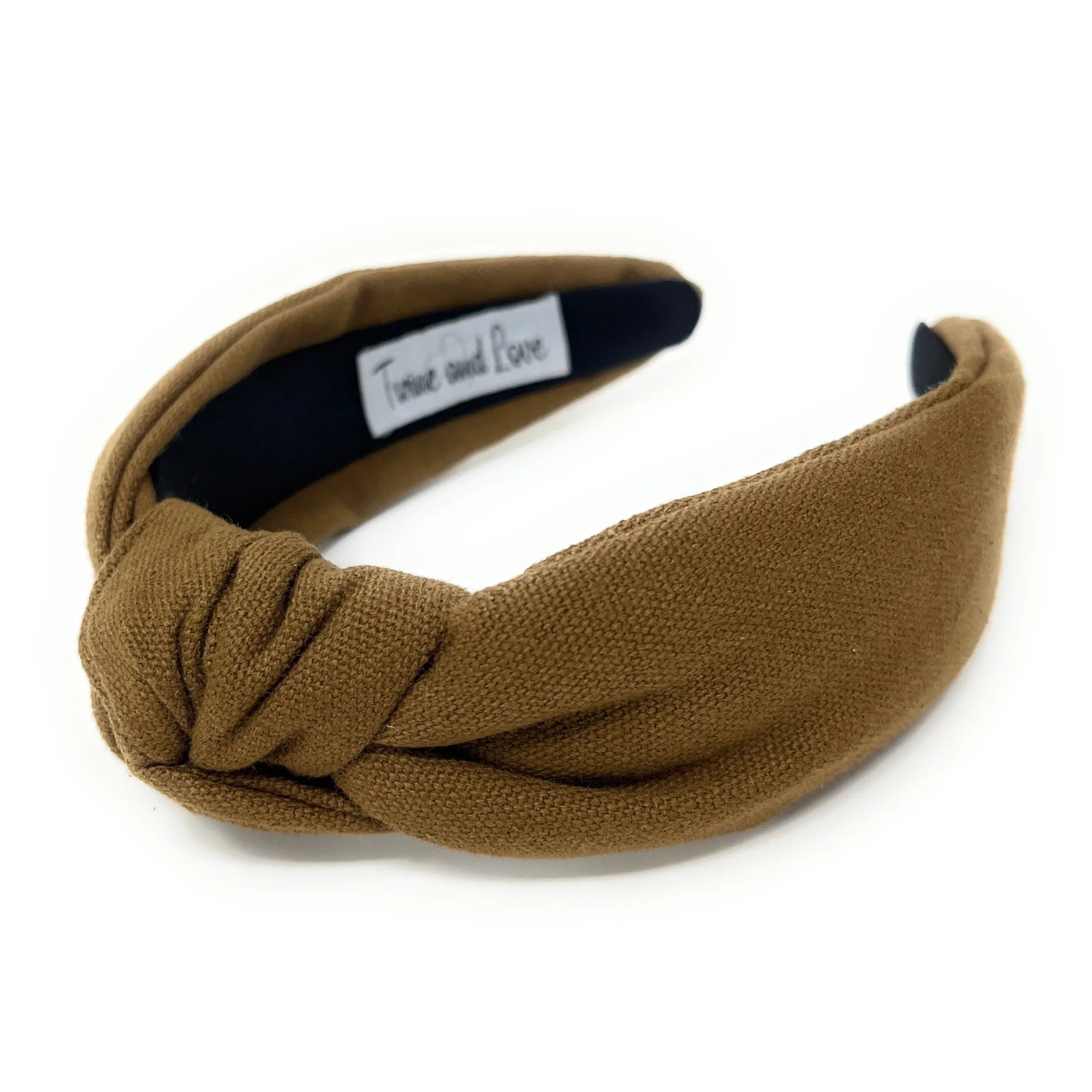 Coffee Knotted Headband