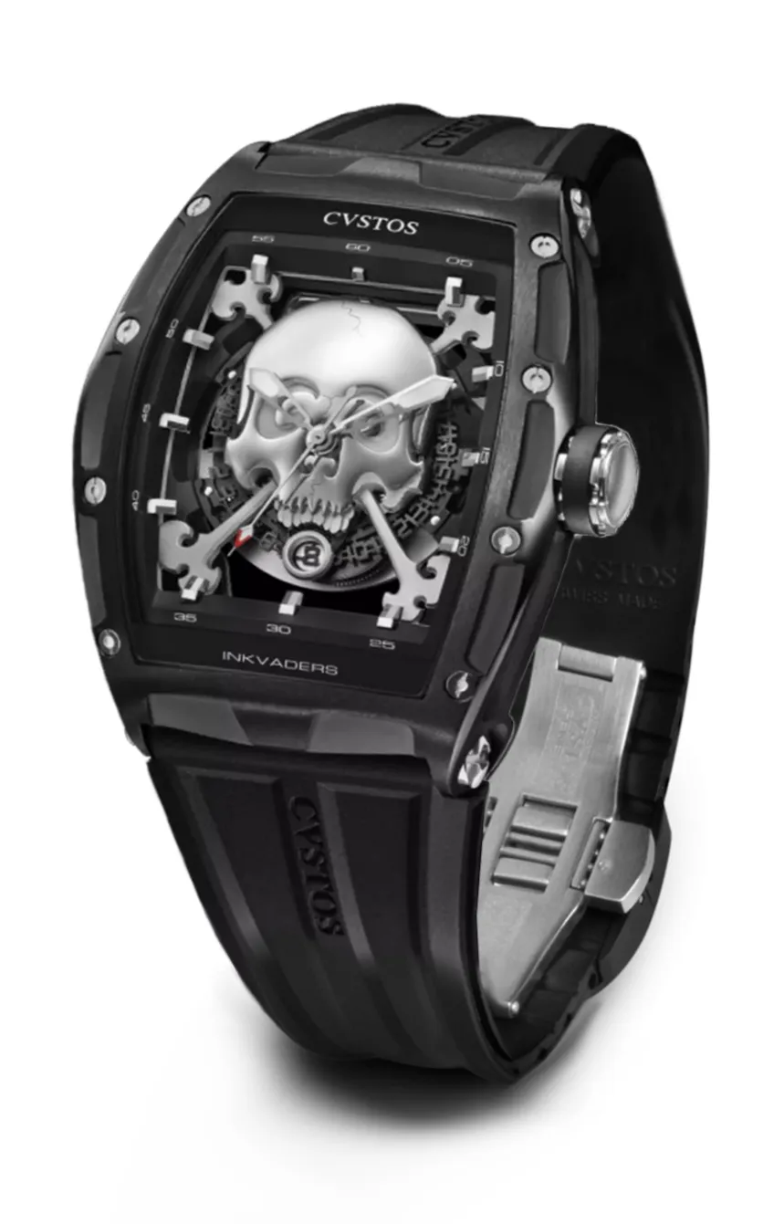 CVSTOS - Jetliner II Skull Invaders Titanium LE | Black