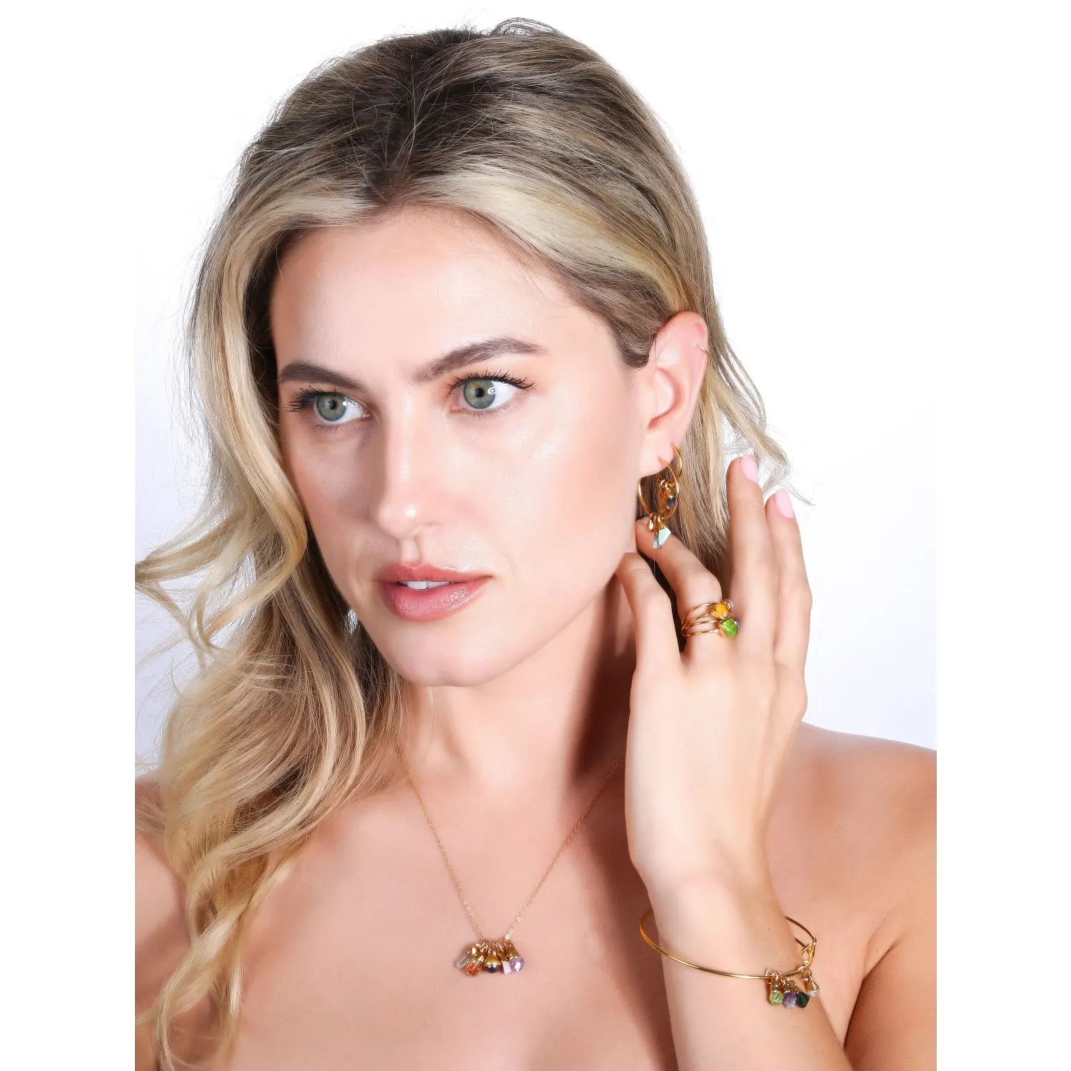 Dainty Raw Citrine Necklace