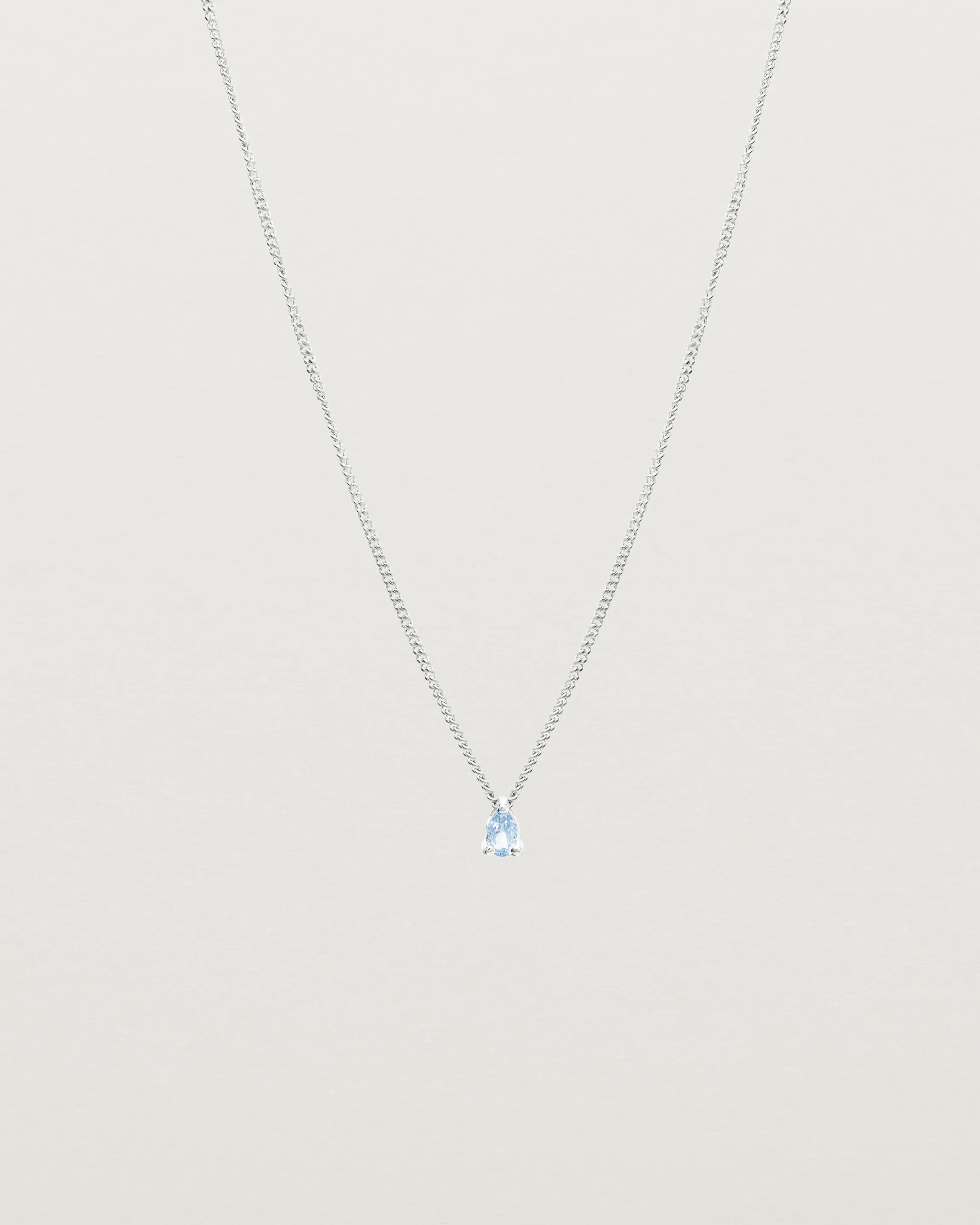 Danaë Slider Necklace | Ceylon Sapphire