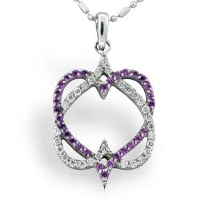 Diamond Eternity Heart Pendant