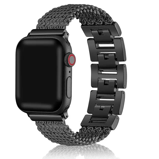 Dress Bracelet for Apple Watch Band Series 8 High Quality Metal Strap