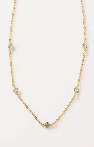 Faithy Jewels Elle Necklace ~ 18K Gold Plated