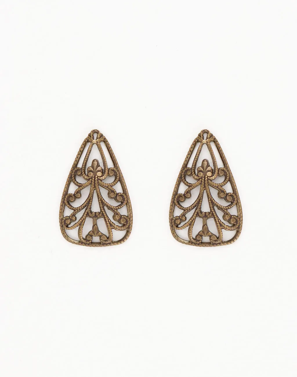 Filigree Décor, 37x21mm, (2pcs)