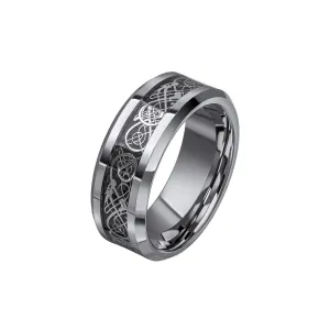 Filigree Tungsten Ring