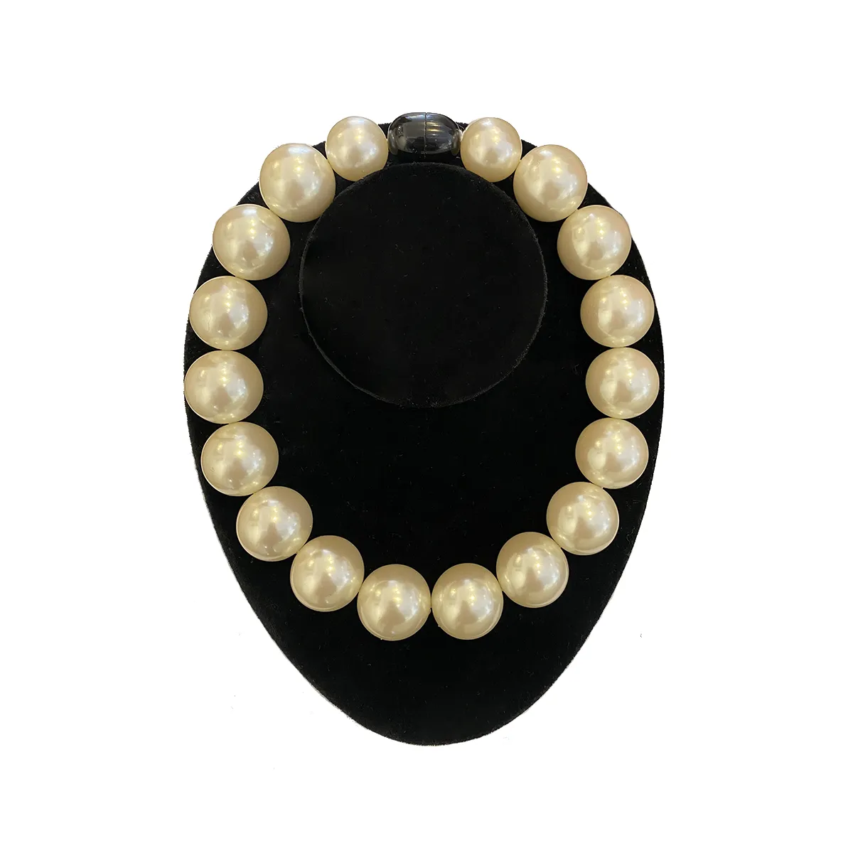 French Faux Pearl Necklace