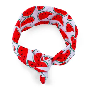 Fruitilicious Bow Knot Headband - Red