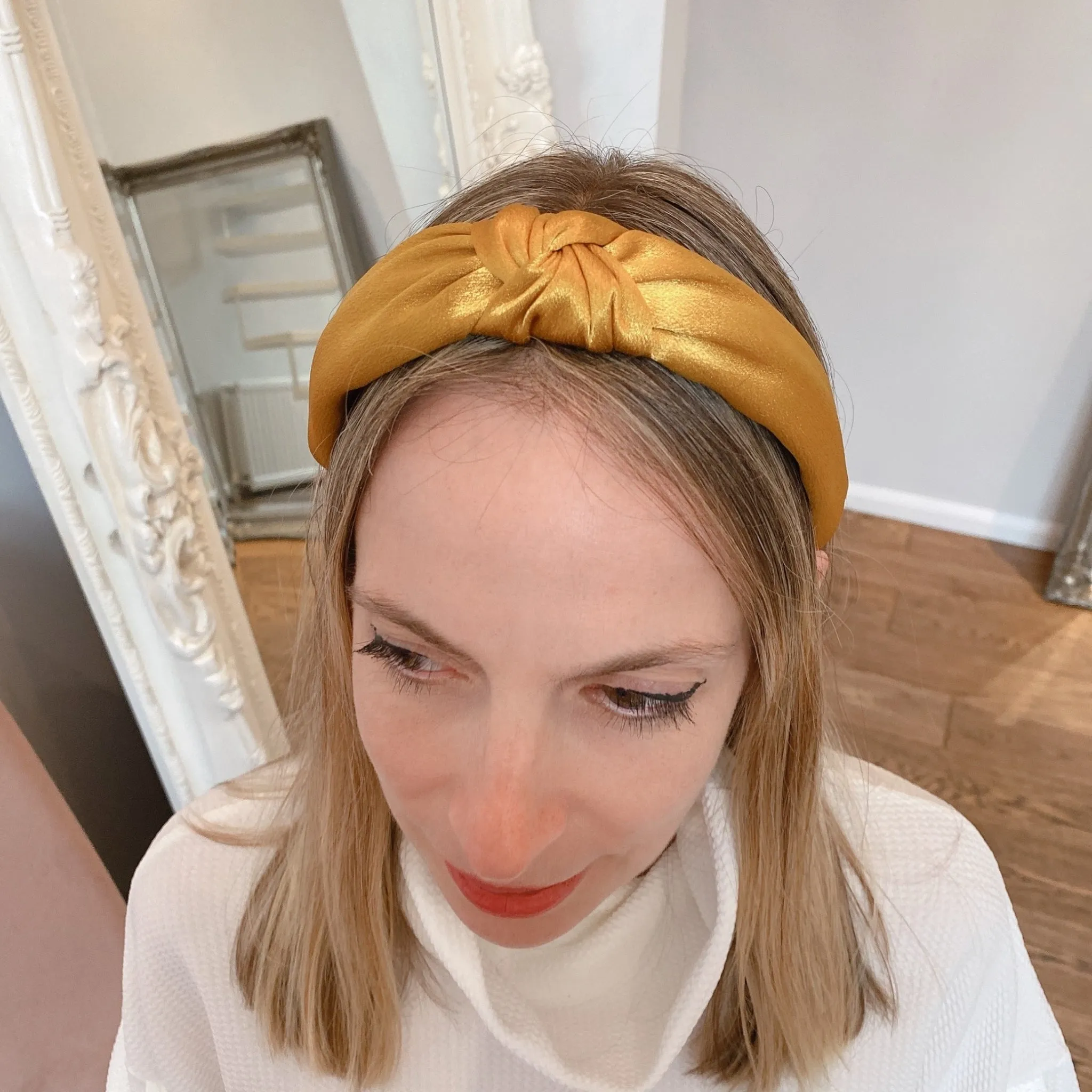 Gold Knot Headband