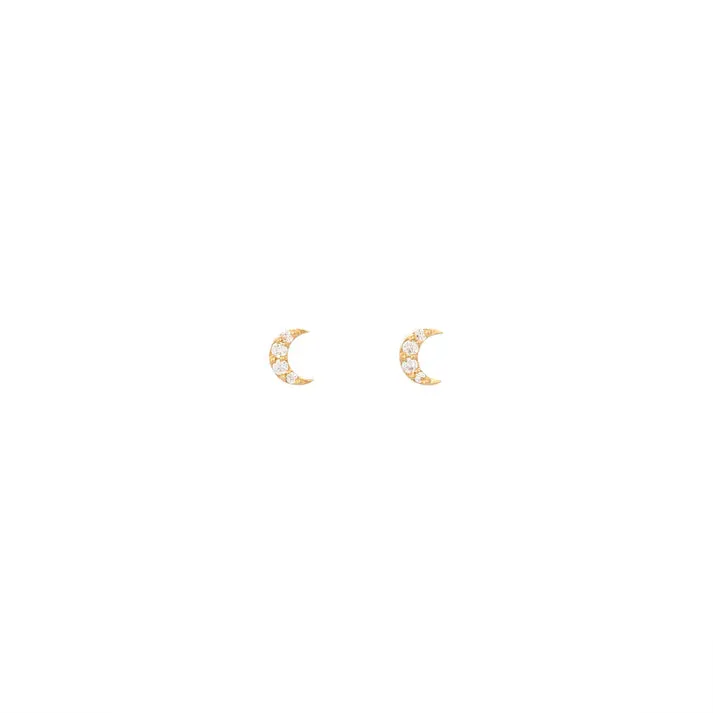 Half Moon Studs