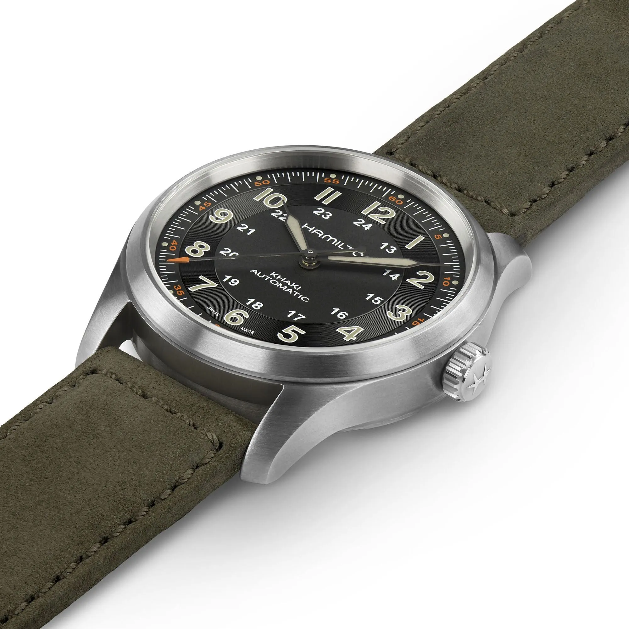 HAMILTON - Khaki Field Titanium Auto 38mm | H70205830