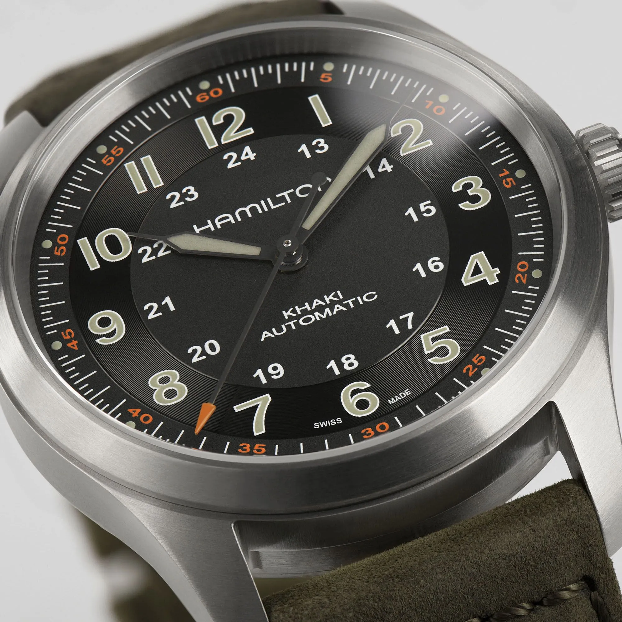 HAMILTON - Khaki Field Titanium Auto 38mm | H70205830