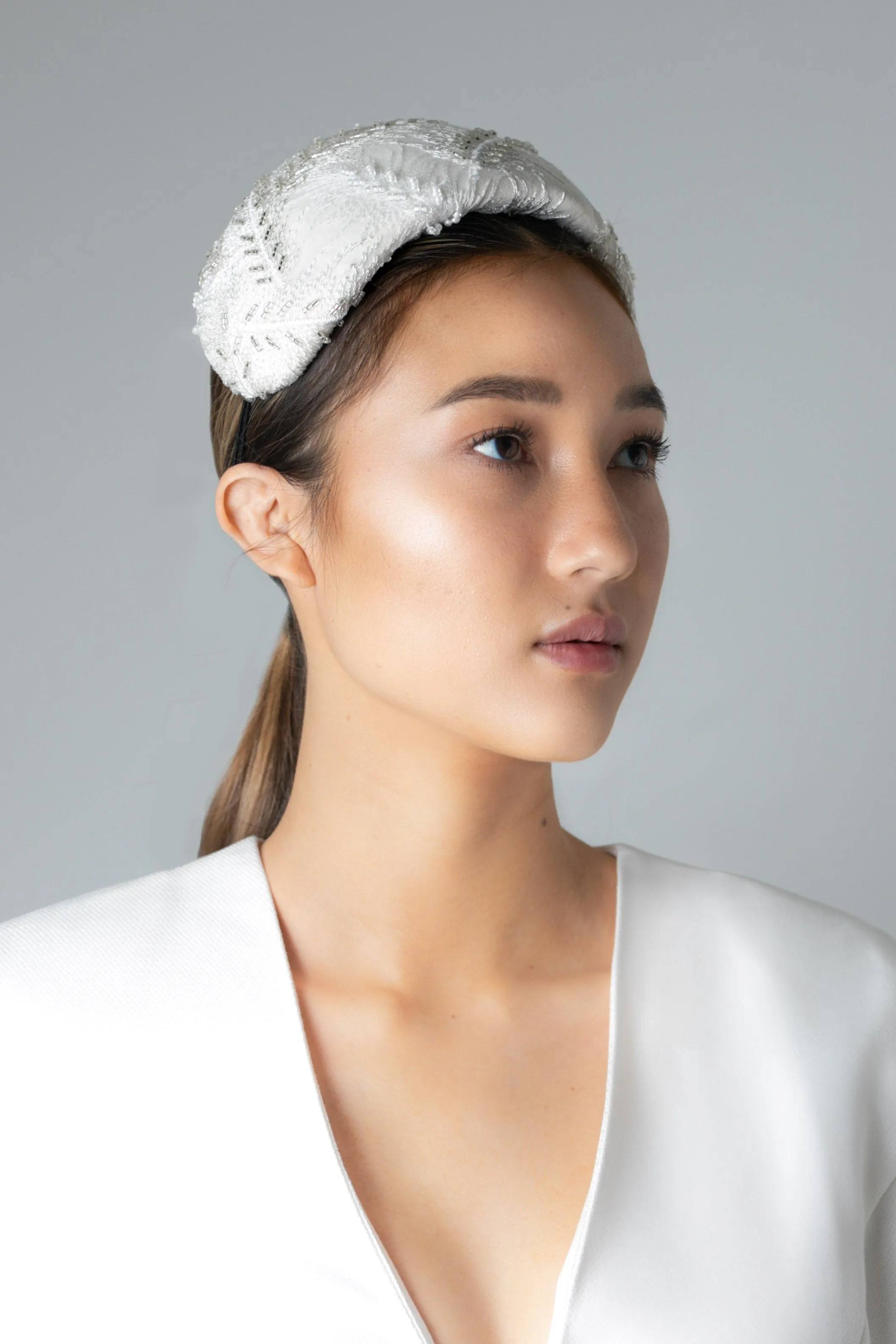 Headband with Feather Lace - Fi