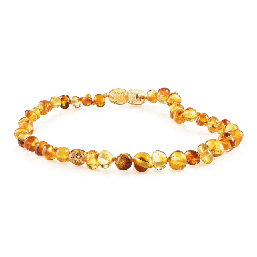 Honey Baltic Authentic Certified Amber Necklace