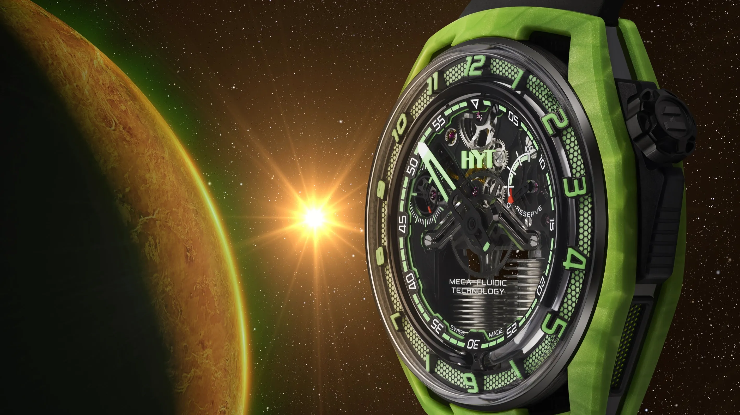 HT Watches Hastroid Green Laser Limited Edition