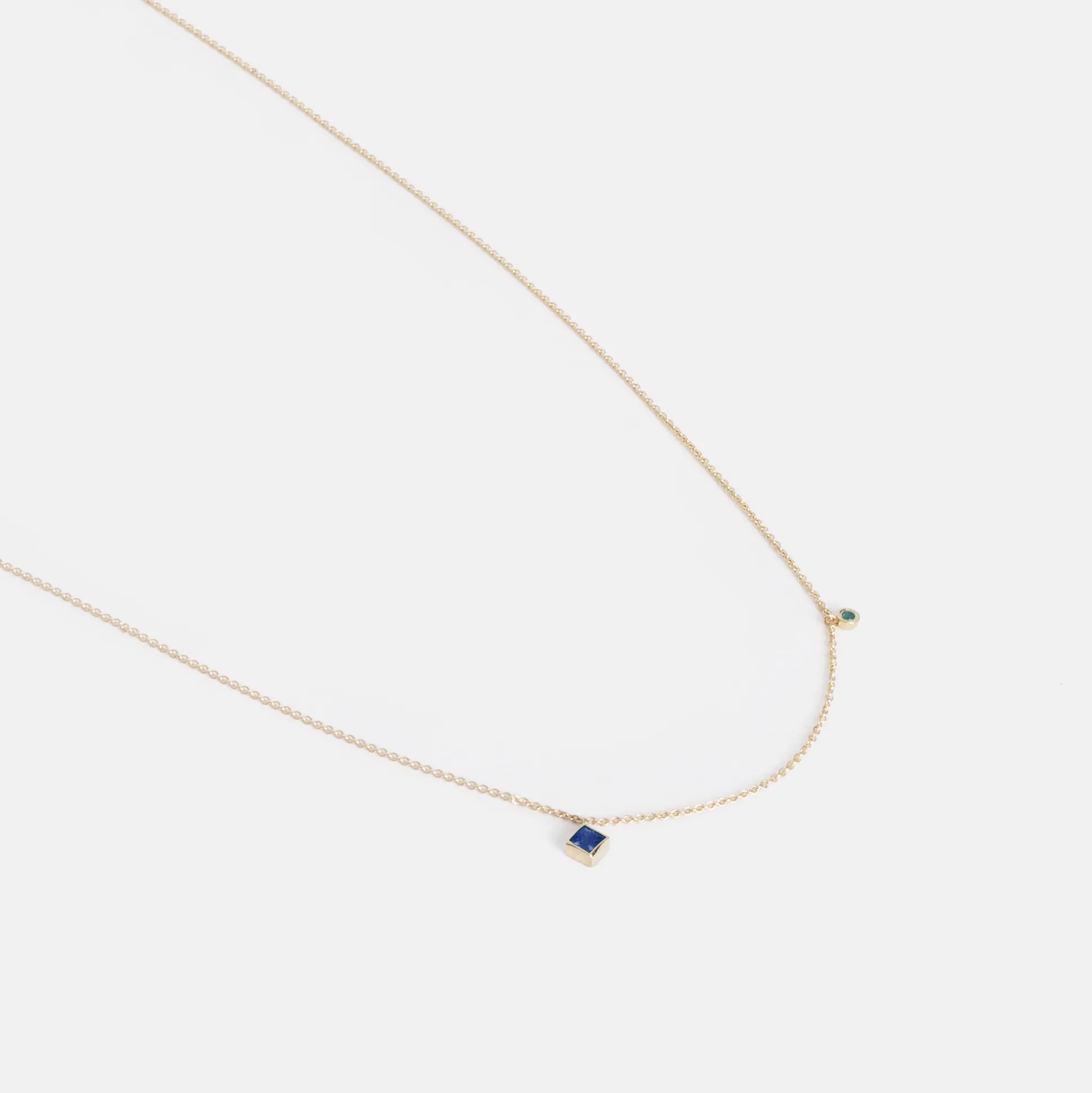 Ibi Necklace with Sapphire