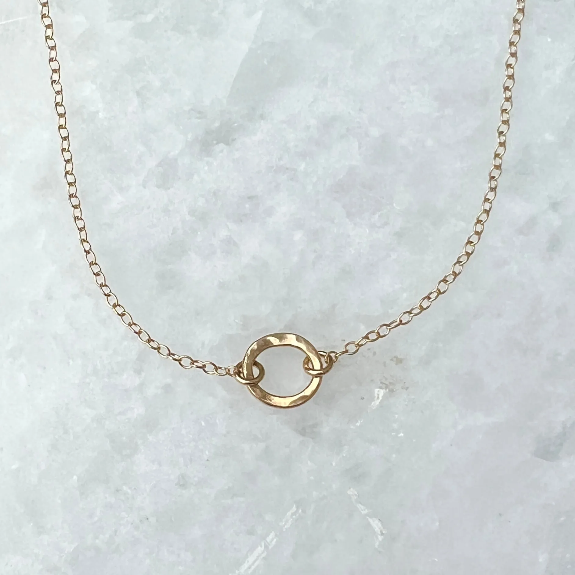 Kai Petite Mini Necklace All Gold Filed