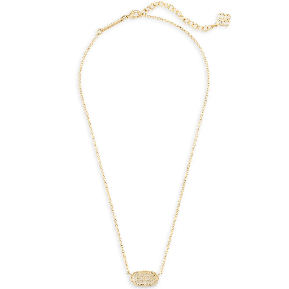 Kendra Scott Elisa Necklace in Gold Filigree