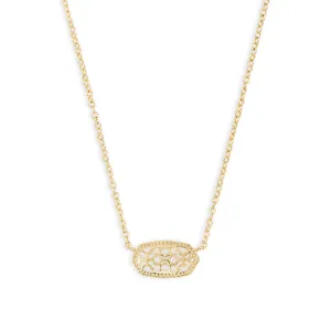 Kendra Scott Elisa Necklace in Gold Filigree