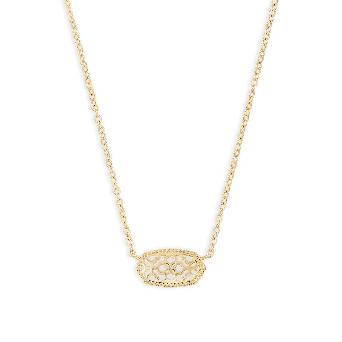 Kendra Scott Elisa Necklace in Gold Filigree