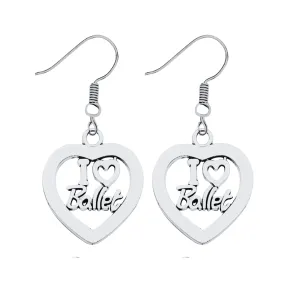 Love Ballet Dangle Earrings