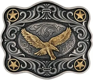 Montana Silversmiths American Eagle Soaring High Buckle