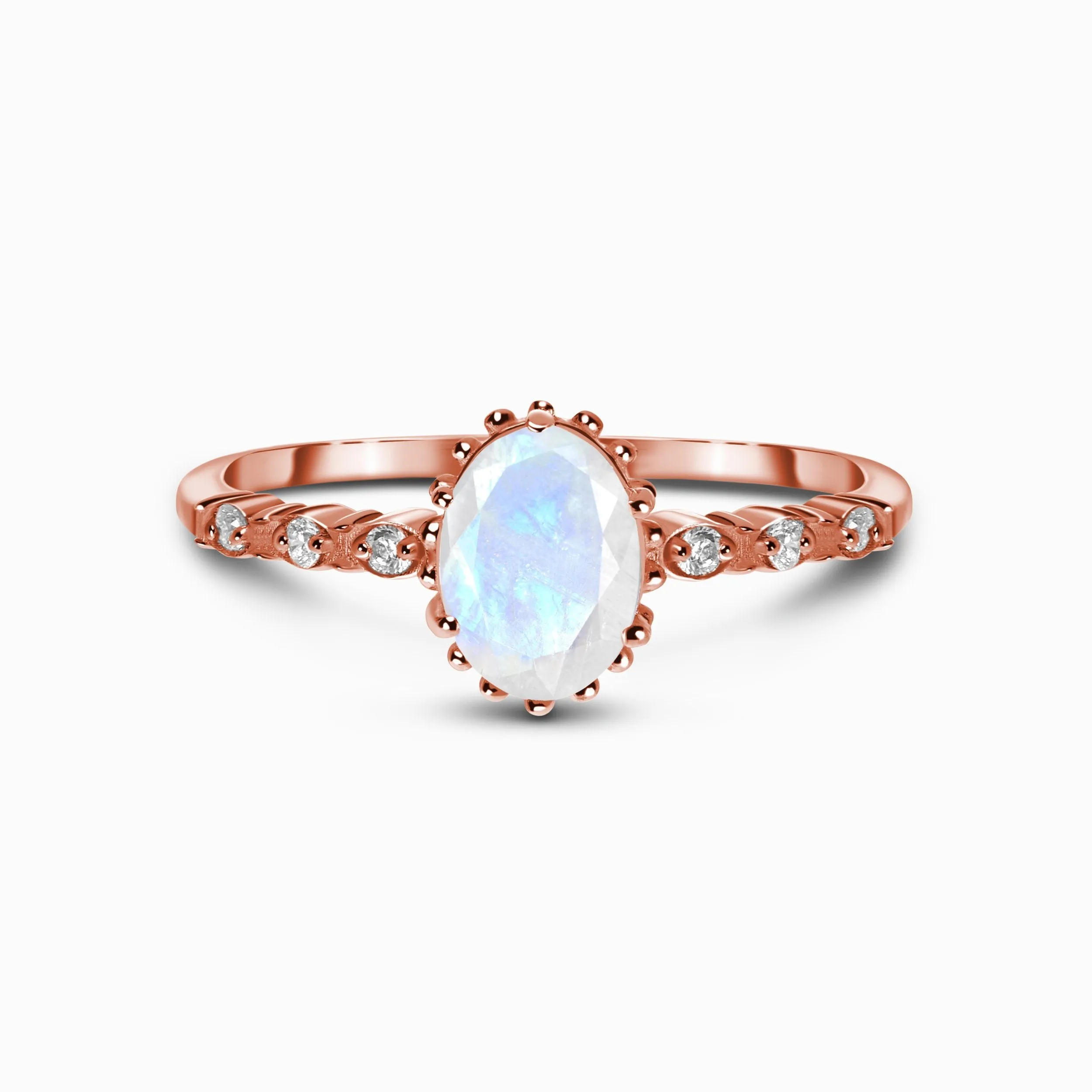 Moonstone Ring - Above Clouds