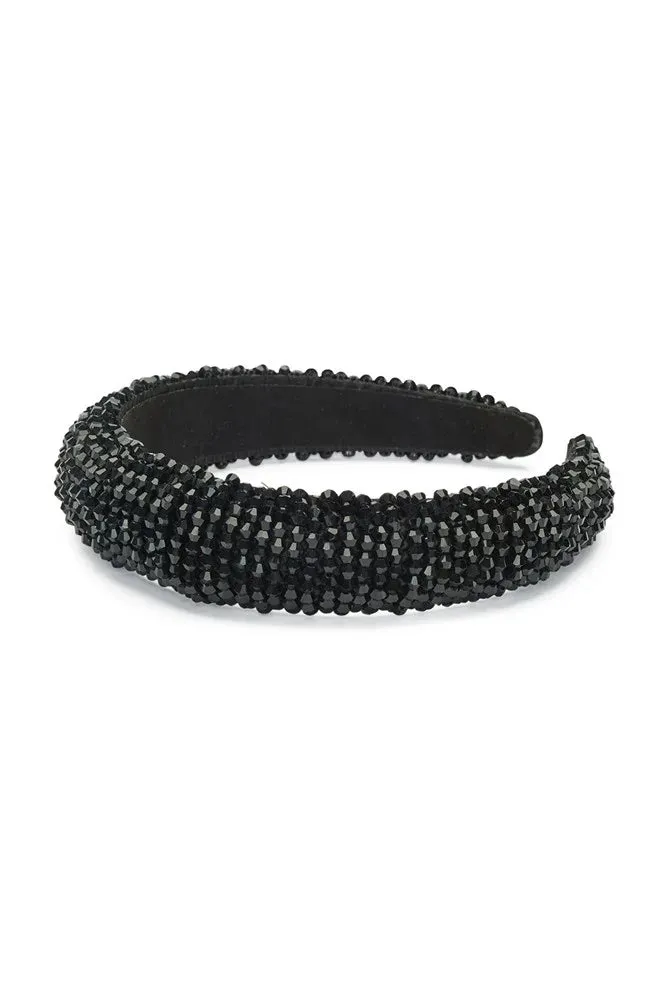 Morgan & Taylor Harlow Headband - Black