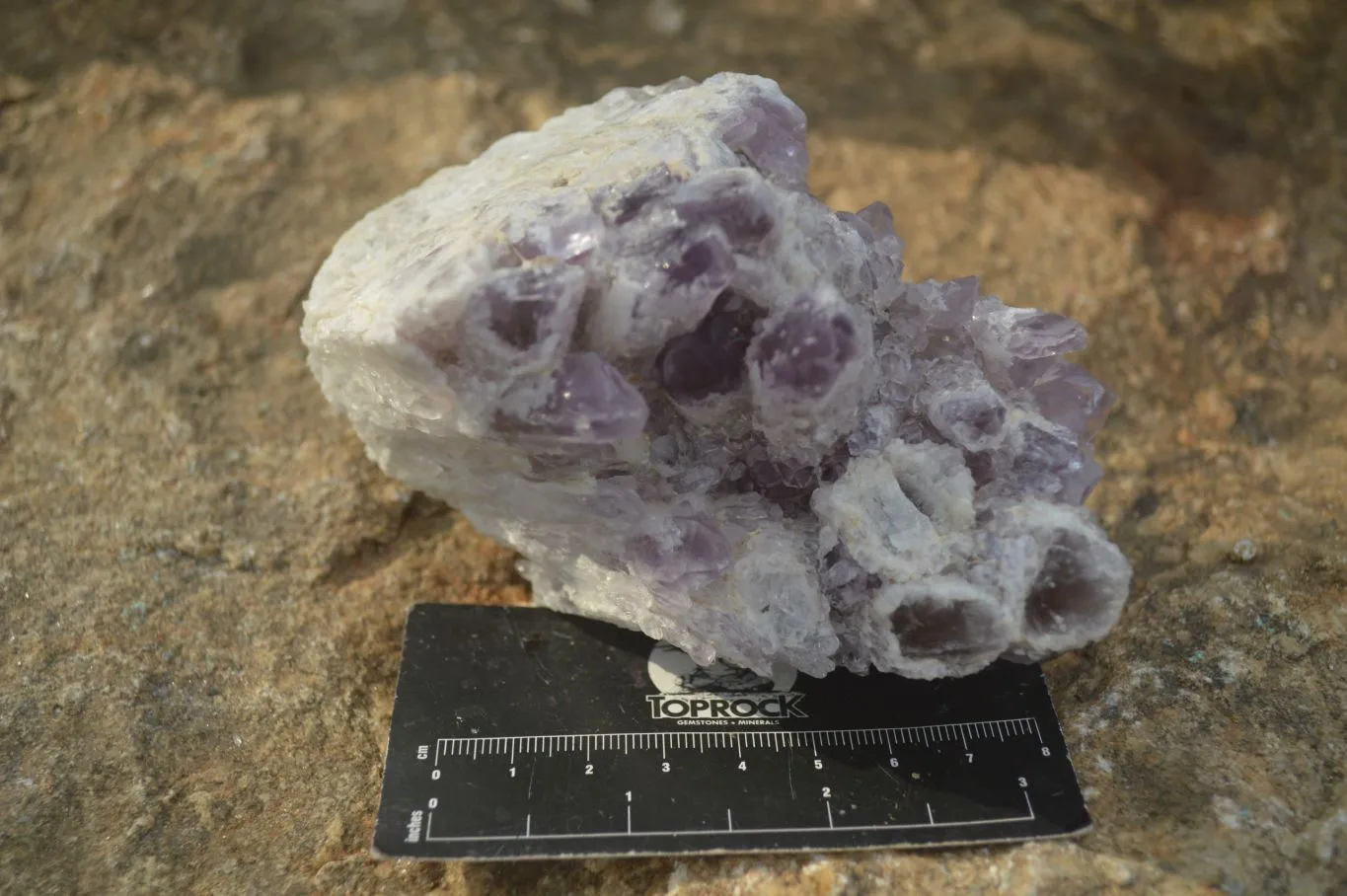 Natural Sugar Amethyst Clusters  x 2 From Zambia